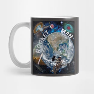 Rocket Man Universe Design Mug